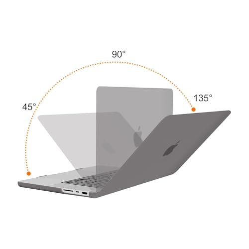 Image of MOSISO Compatible with MacBook Pro 16 inch Case 2025 2024 2023 2022 2021 M4 M3 M2 M1 A3403 A3186 A2991 A2780 A2485 Pro Max, Plastic Hard Shell&Keyboard Cover&Screen Film&Storage Bag, Gray
