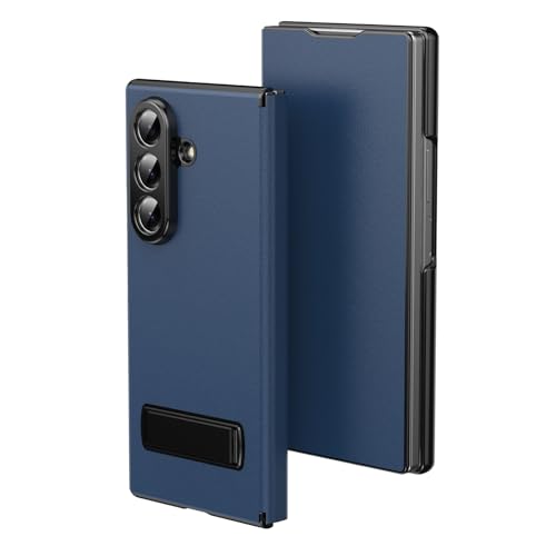 For Galaxy Z Fold6 �p �P�[�X ���U�[ ���^ �y�� �܏�݃X�^���h���� �M�����N�V�[ Z �t�H�[���h6 �J�o�[ ���@�\�����^ �J�o�[ �S��͕ی� TPU �Ɨ��{�^�� �X�}�z �蒠�^ �\�t�g �l�C ���� ����h�~ �w��h�~ ������� �ʔ�