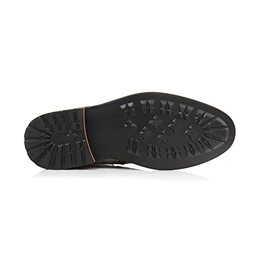 Image of Polar Fox Men's Ankle Dress Boots | Lace-up Casual Fashion Boot Collection | Cap Toe & Plain Toe Styles |
