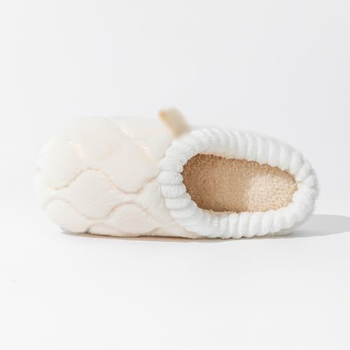 Women's Fleece Lined Indoor Slippers Cozy Winter Warm Soft Comfortable Slip On Home Footwear For Her2