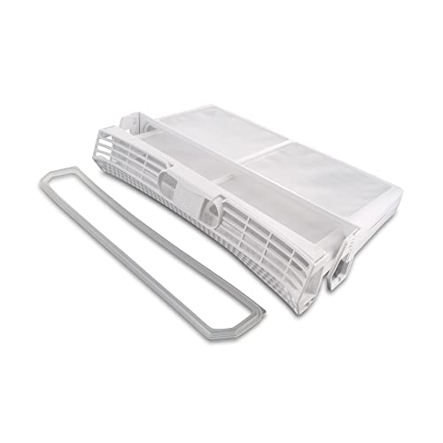 DL-pro Flusensieb für Bosch Siemens 650474 00650474 Avantixx 7 EcoLogixx 7s Maxx 7 iQ500 iQ300 iQ700 Filtertasche Flusenfilter Sieb innen außen für Trockner Waschtrockner Wäschetrockner
