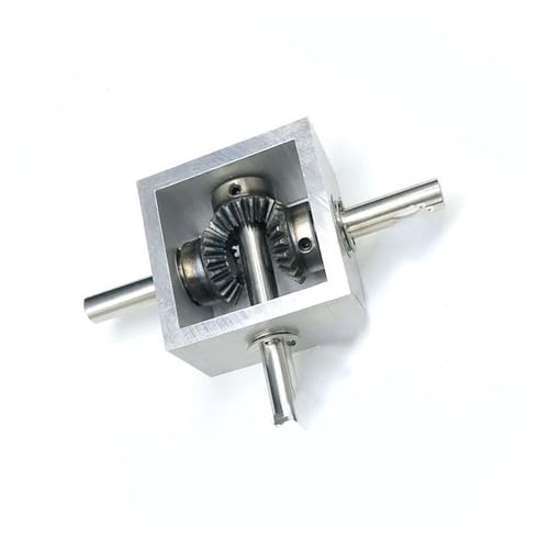 Angle Steering 1pc 1:1 Transmission Gearbox 6mm 8mm Shaft 90 Degree Reversing Gearbox 1 Module 20 Teeth Bevel Gear Steering Gearbox Driving Change(6mm)