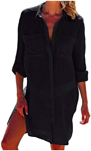 Black shirt cover up Clearance