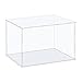 MECCANIXITY Acrylic Display Case Box Clear Dustproof Protection Showcase 16.1x12.2x10 Inch for Collectibles Display