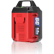 TenHutt 60V 5.0Ah Li-ion Battery, Replacement for Toro 60v Flex Force Battery 88650 88660 88640 88625 88675 88620 88602, Compatible with Toro 60 Volt Power System Tools & Chargers 88605 88610 88602
