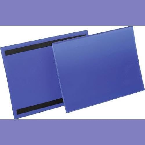 Bolsa de marcaje azul Durable 174507 horizontal A4 para control visual 3