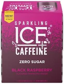 Sparkling Ice, Sparkling Water Zero Sugar Black Raspberry Flavored, 96 Ounce