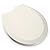 Bemis 500EC 346 Toilet Seat with Easy Clean & Change Hinges, 1 Pack Round, Biscuit