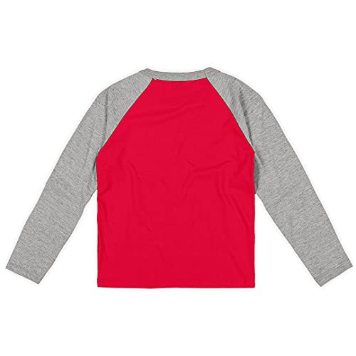 Camiseta em meia malha, Marisol Play, Meninos, Vermelho, 3P