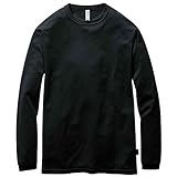 [Burtle] 長袖Tシャツ メンズ 155 35 ﾌﾞﾗｯｸ L