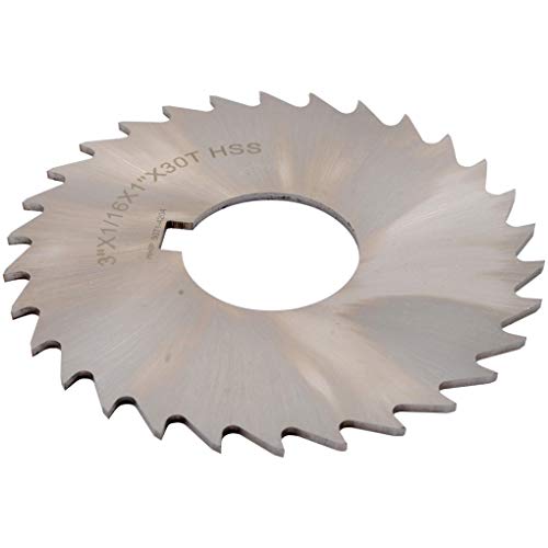 Image of HHIP 5071-4204 3 x 1 /16 x 1 inch High Speed Steel Plain Slitting Saw