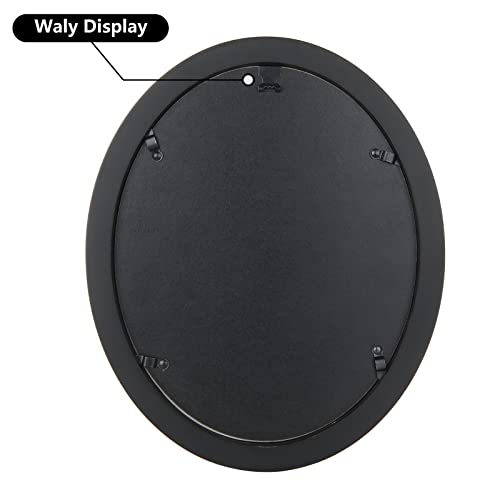 Senenqu 2Pack Oval Picture Frames 5X7 Black Oval Frames With Mounting Screws And Hooks #TOP3