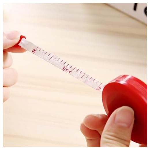 Versatile Plastic Measuring Tape - Multi-Use Mini Retractable Ruler for Clothing, Body Measurements, Product Sizing & Height2