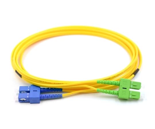 CHB 3 Meter Duplex Fibre Optic Patch Cable SC LC FC E2000 APC UPC Single Mode OS2 9/125 Yellow Patch Lead 2mm Fiber Patchcord (SC/APC