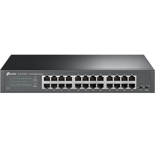 Switch Gigabit de Mesa ou Rack TP-Link TL-SG1024D de 24 Portas
