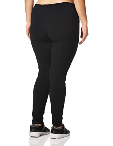 Hanes Women's Cotton Leggings Q71129 1 Pair, Black, Small #TOP1