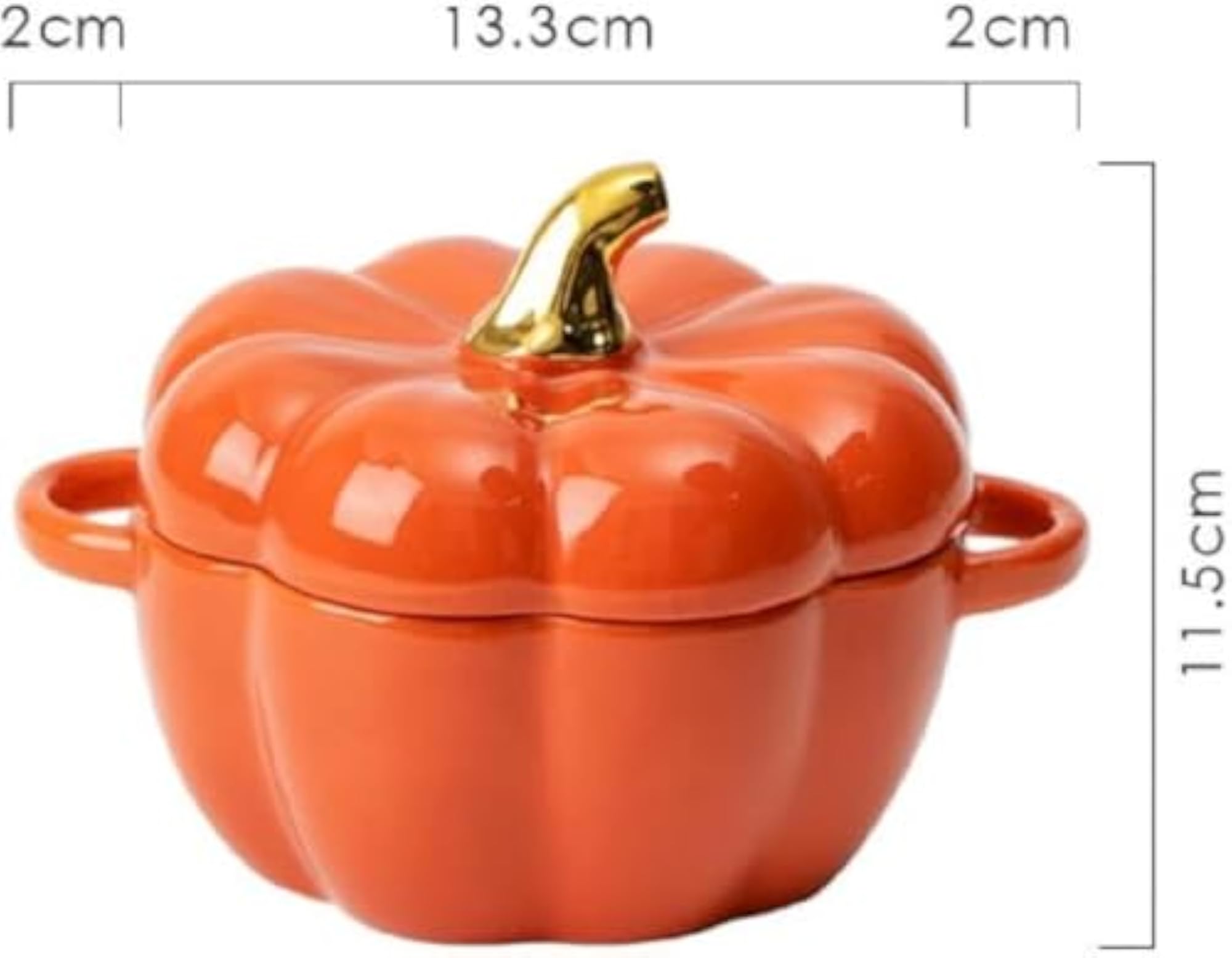 Cute Pumpkin Oven Pot for Kitchen Decoration