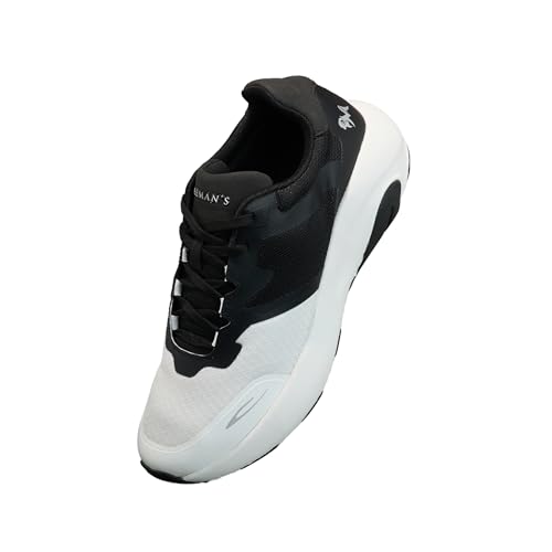 Image of Neeman's Color Block Sneakers for Unisex | Two-Tone Casual Shoes with Breathable Recycled Mesh Upper, Dual-Layer Cushioning, Pressure-Mapped Grip & Seam-Smooth Comfort