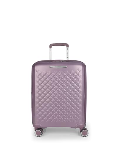 Gabol - Maleta de Cabina Rígida Expandible Queens 54x40x22/25 cm - Equipaje de Mano Ligero 2,8kg con Capacidad hasta 47,9L - 4 Ruedas Dobles 360° y Cerradura TSA - Diseño Español - Lila Gabol - Maleta de Cabina Rígida Expandible Queens 54x40x22/25 cm - Equipaje de Mano Ligero 2,8kg con Capacidad hasta 47,9L - 4 Ruedas Dobles 360° y Cerradura TSA - Diseño Español - Lila