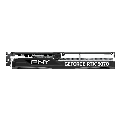 PNY GeForce RTX 5070 Overclocked Triple Fan 12GB GDDR7 Reflex 2 RTX AI DLSS4