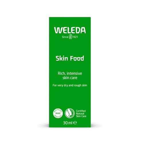 Weleda Skin Food, Dry Skin Moisturiser, Moisturising Cream & Primer, Face & Body, For Men & Women, Multiple Uses, 100% Certified Natural, Organic, 30ml