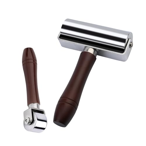 Xinsheinelry 26 Mm 100 Mm Press Manejo Madera Madera Pules Laminante Roller Press Baster Herramienta