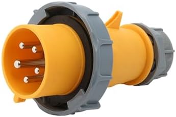 FNP3-013F-4H Yellow Aviation Connector Socket Surface Mount/Conceal Mount IP67 Waterproof Industrial Generation III(3Pin32AConnectorSocket223-4) image 3