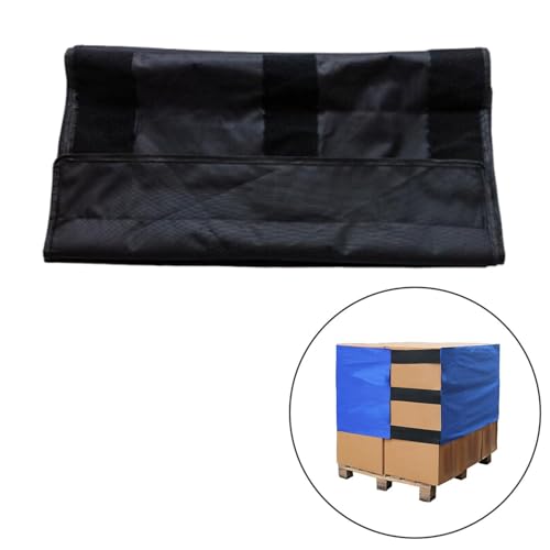 Fenteer Correa de Fijación para Carga Pesada Reutilizable con Gancho Y Bucle de Alta Estabilidad para Embalaje Transporte Y Manejo en Almacén, Negro, 70 Cm X 460 Cm - imagen 3