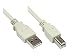 Good Connections – 2510 – 025 Porta/Cavo Per Stampante Usb 2.0 A Maschio A Maschio B, Grigio Grau 0.5 M - 3