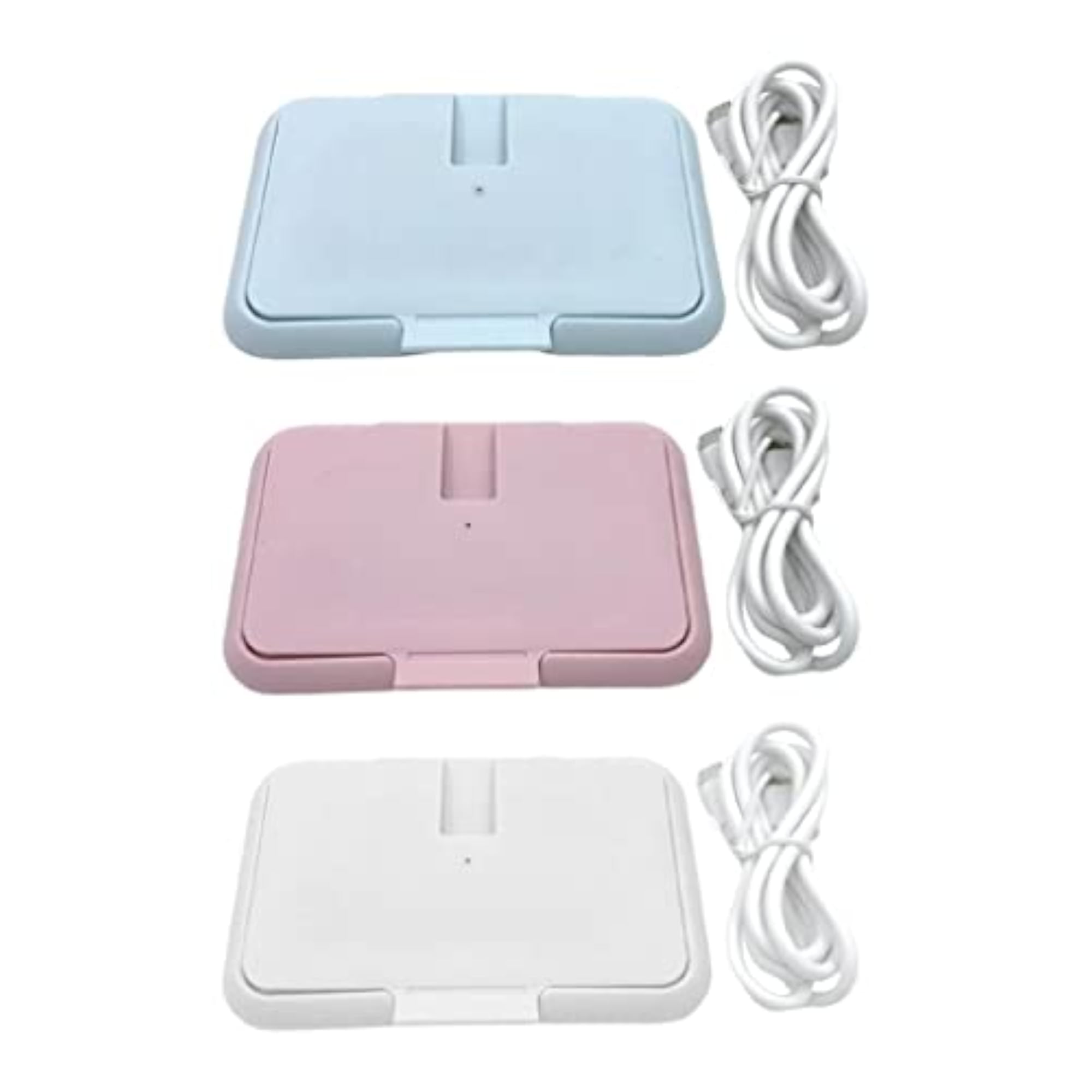 Electric Baby Wipe Warmer USB Heater for Babies, White
