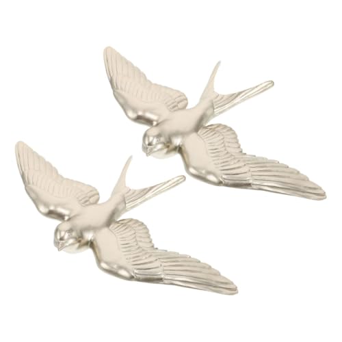 Décoration murale hirondelle ULDIGI lot de 2 pièces style minimaliste pour salon