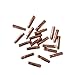 3Pcs 15AK Welding Torch Consumables Nozzle With Screw Thread Tip Holder Contact Tips 0.6/0.8/0.9/1.0/1.2mm Accessories QIANGHAN (0.8mm)