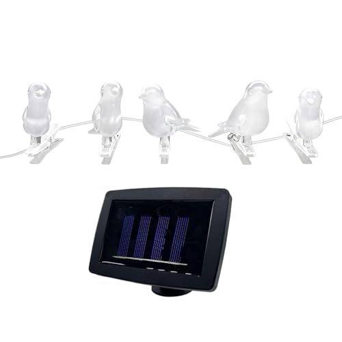 Guirlande lumineuse solaire pour créer une ambiance poétique dans votre jardin et patio