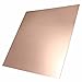 GatherTOOL 1PC 99.9% Purity Copper Metal Sheet Plate Thick 0.3mm-8mm 100mmx100mm Mechanical Behavior and Thermal Stability Copper Plate (Size : 2.5x100x100mm)