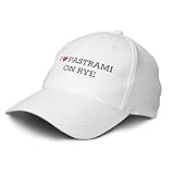 Funny Words Cap I Love Pastrami On Rye Casquette Regalos de cumpleaños para mujeres, sombreros de papá para mujer