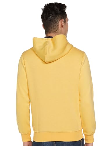 Image of Qube By Fort Collins Men Cotton Hooded Sweatshirt