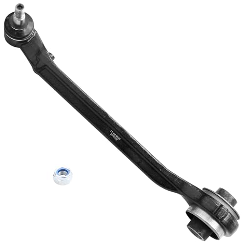 Image of Detroit Axle - RWD Front End Control Arms Kit for 2011-2014 Chrysler 300 Dodge Challenger Charger, 2 Lower Control Arms w /Ball Joint 2 Boots 4 Tie Rods 2011 2012 2013 2014 Replacement - 8pc Set