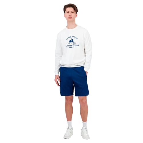 Sweat-shirt homme Le Coq Sportif Heritage LF Crew Sweat N°1 en coton et polyester - 4