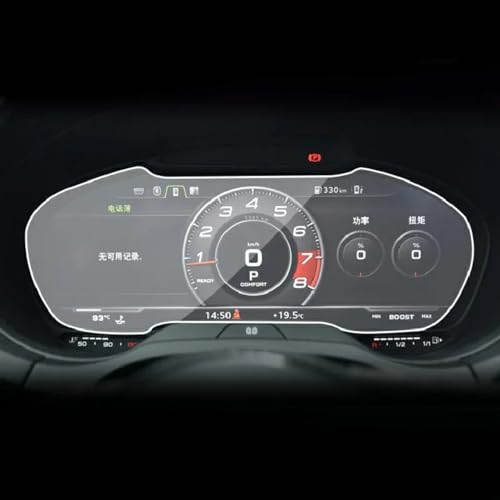 Protection écran auto S4 RS4 membrane tableau de bord LCD voiture