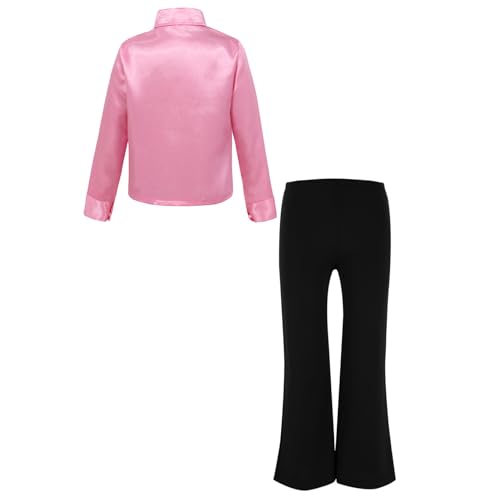 Pantalon évasé costume paillette garçon ensemble danse jazz soirée - 2