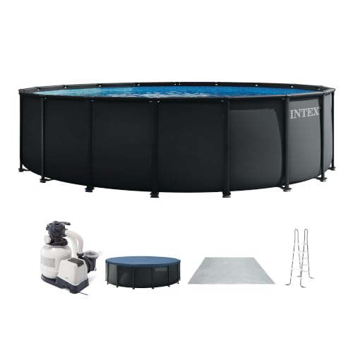 INTEX Ultra XTR 18ft x 52in Round Above Ground Swimming Pool Set w/Pump