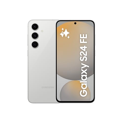Samsung Galaxy S24 FE, AI Phone, Android Smartphone, 8GB RAM, 256GB Storage, 50MP Camera, Long Battery Life, Large Screen, Gray (UAE Version)