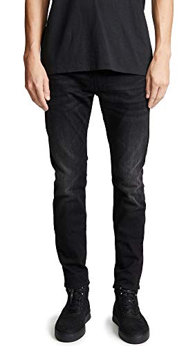 Jean droit Diesel homme pantalon en jean bleu regular fit
