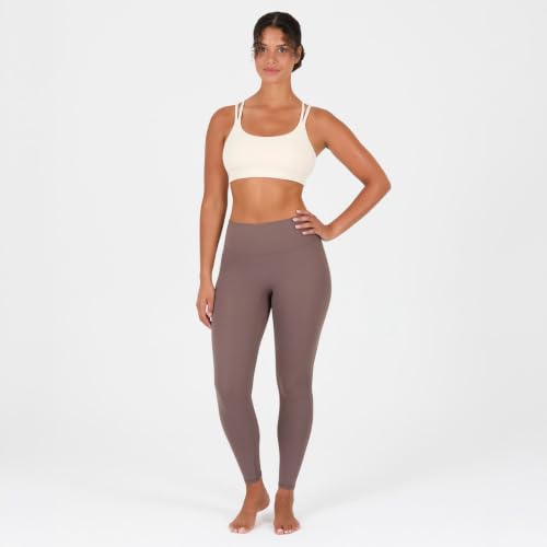 Image of YITTY Active Women's Ultraluxe Strappy Medium Impact Bra, Athleisure, 4-Way-Stretch