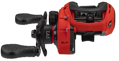 Lew's Mach Smash Slp 7.5:1 Right Hand Baitcast Reel, Red #TOP1
