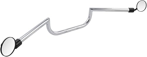 Miniatura 2 de TCT-MOTORPARTS 78 '' Cafe Racer Ace Clubman Style Manillar y Espejos Ajuste Para Cafe Racer Custom Cruiser Honda, Yamaha, Kawasaki Suzuki