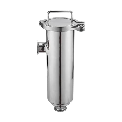 Elbow Fit 19/25/32/38/51/63mm Pipe x 1.5" 2" 2.5" Tri Clamp In-line Filter Strainer Homebrew Beer Brewing SUS304 Stainless Steel