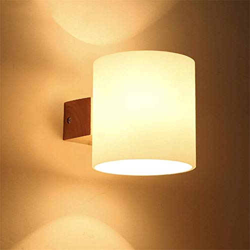 E27 moderna Creative glassato vetro paralume in