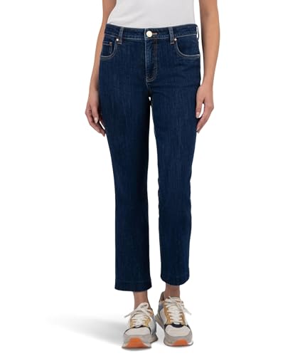 KUT from the Kloth Reese HIGH Rise FAB AB Ankle Straight Blind Hem