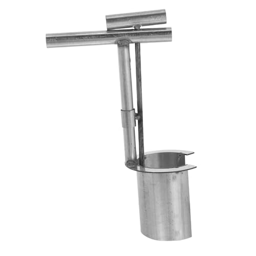 CAXUSD Strumento Per Piantagione Di Bulbi Attrezzo in Metallo Per Scavare Buche Da Giardino Multiuso E Portatile Precisione E Facilità Di Utilizzo